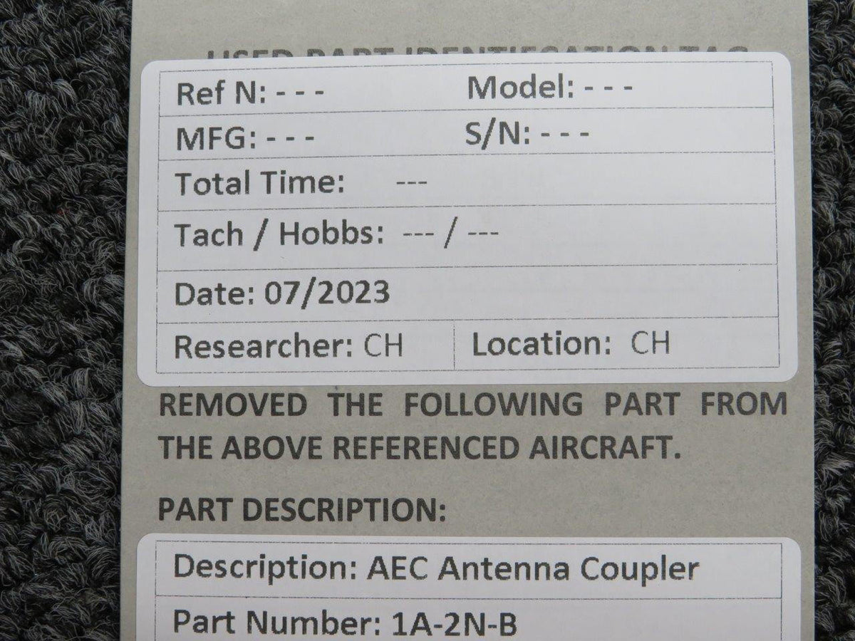 AEC  1A-2N-B AEC Antenna Coupler