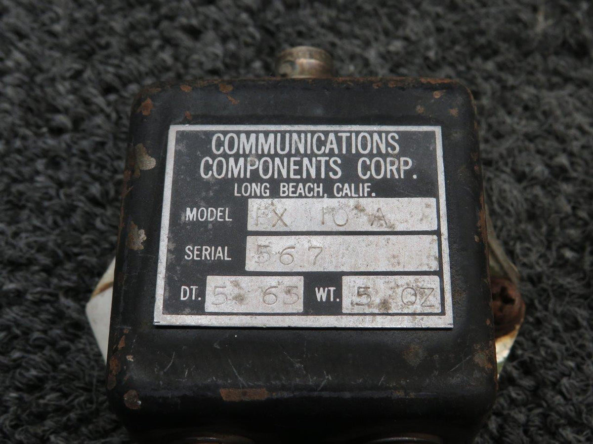 Communication Components RX10A Communications Components Diplexer