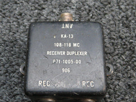 Bendix King 071-1005-00 (Alt: KA-13) Bendix-King Receiver Duplexer