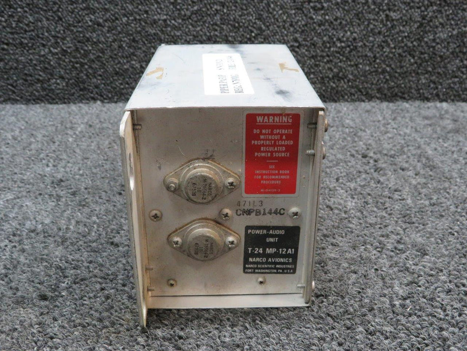 T-24-MP-12A1 Narco Avionics Power Audio Unit (Volts: 28)