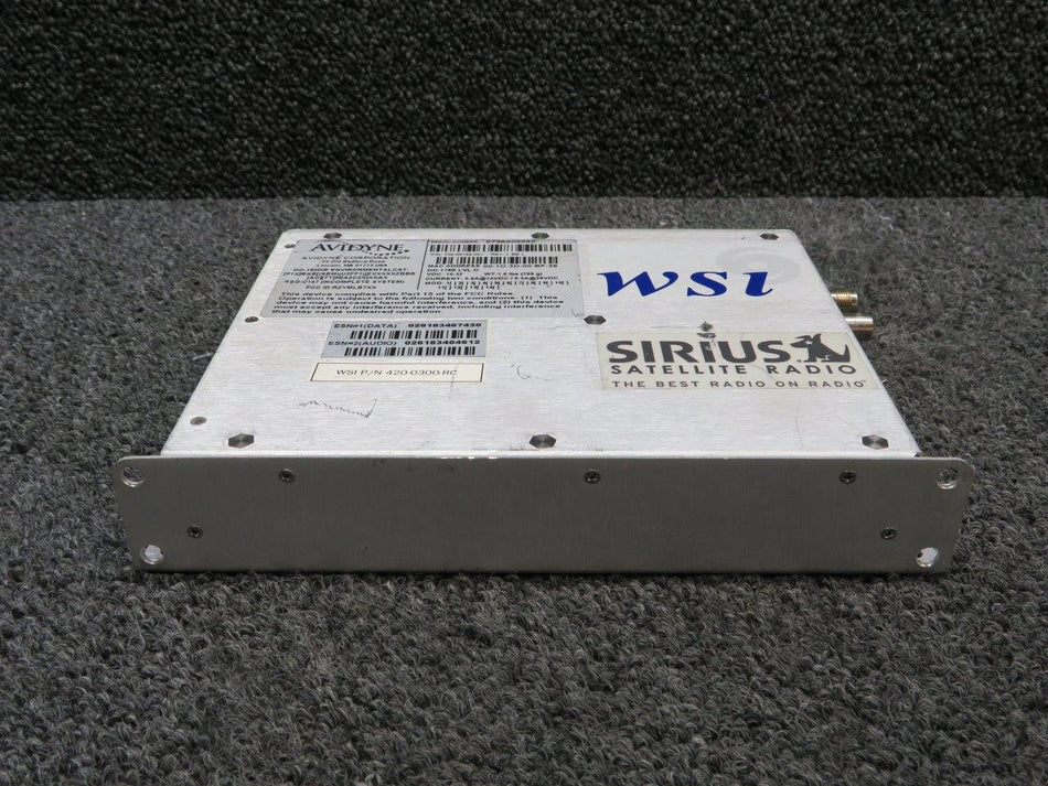 700-00159-001 (Alt: 420-0300-RC) Avidyne Satellite Receiver (Volts: 10-32)