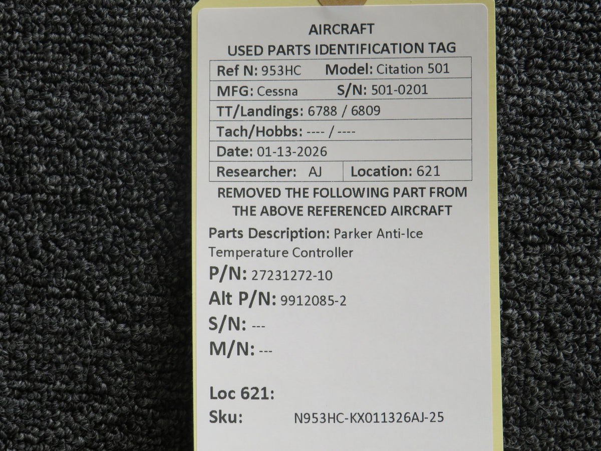 N953HC-KX011326AJ-25AS