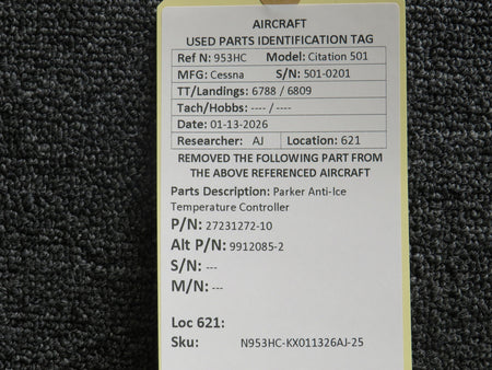 N953HC-KX011326AJ-25AS