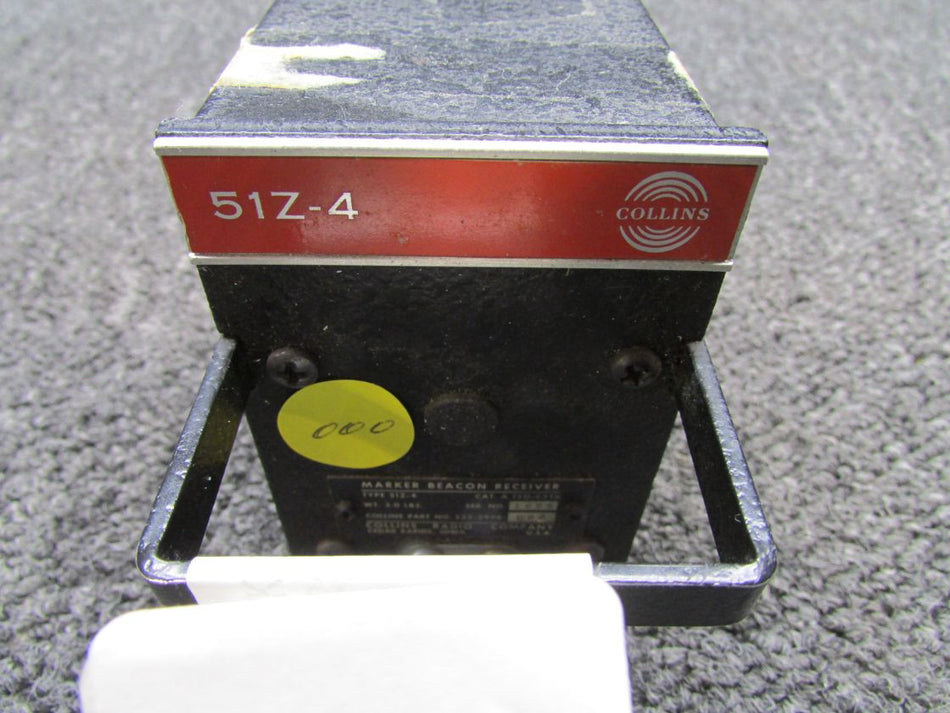 522-2996-000 Collins 51Z-4 Marker Beacon Receiver