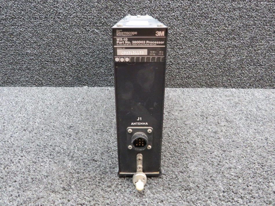 380D03 3M WX-10 Stormscope Processor with Modifications and Tray