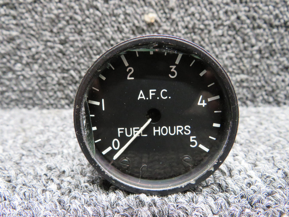 1122 Weston Type 51H Fuel Hours Indicator (Cracked Glass)