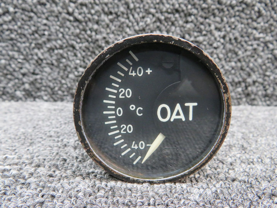137660 (Alt: 26-66309-1) Weston Outside Air Temperature Indicator (-40 to 40C)