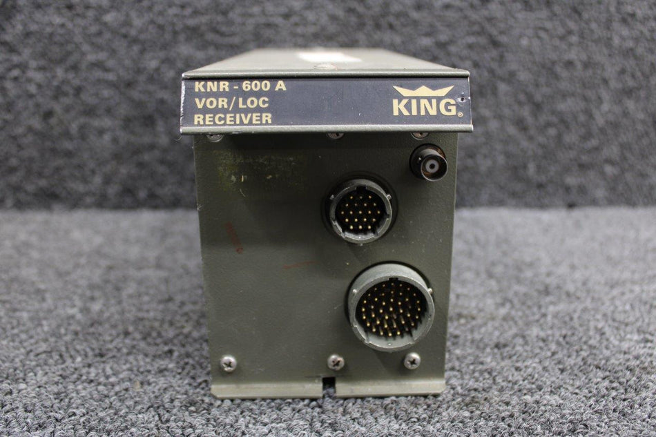 066-1026-00 King Radio KNR-600A VOR-LOC-NAV Receiver w Mods (28V)