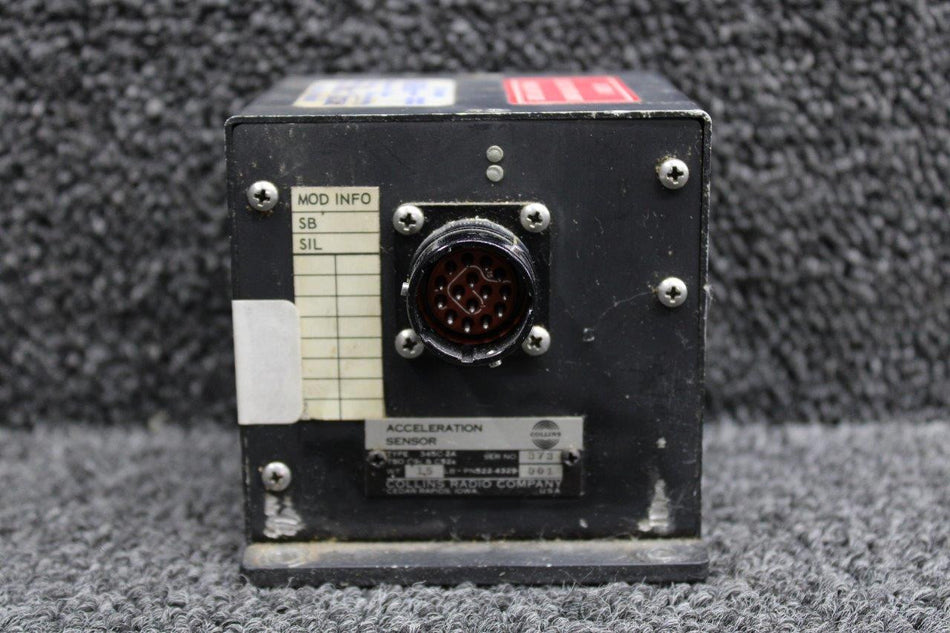 522-4329-001 Collins 345C-2A Acceleration Sensor