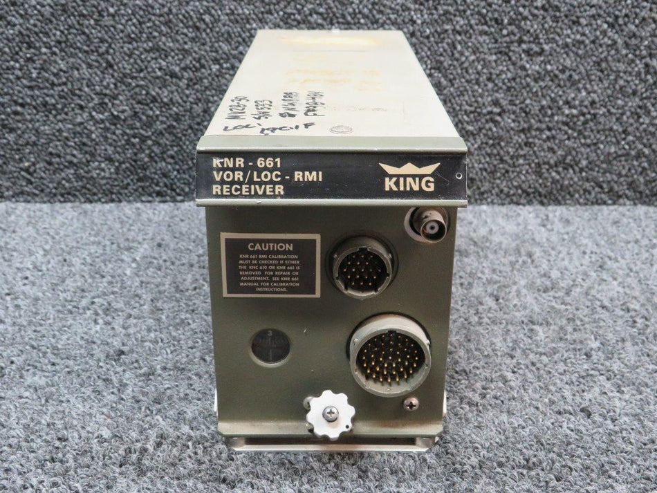 066-1031-00 King KNR-661 VOR-LOC RMI Nav Receiver (Volts: 28)