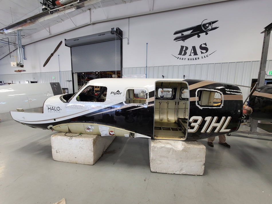 Piper PA46-600TP Fuselage w Data Tag, Bill of Sale, Airworthiness, and Logs