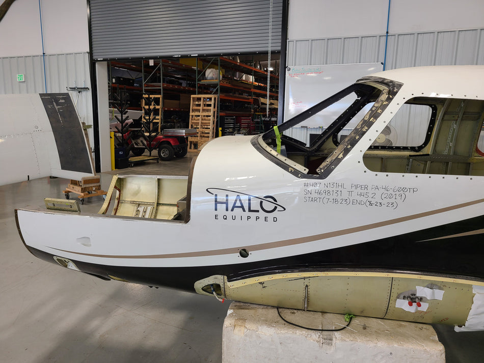 Piper PA46-600TP Fuselage w Data Tag, Bill of Sale, Airworthiness, and Logs