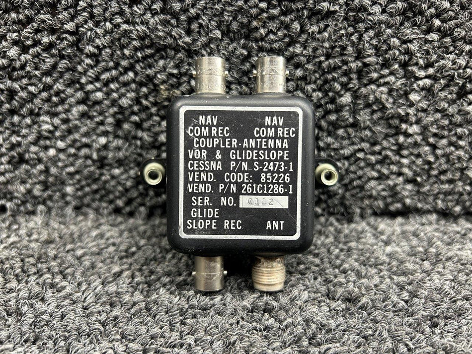 261C1286-1 (Alt: S-2473-1) Beechcraft E-55 Antenna Coupler VOR and Glideslope