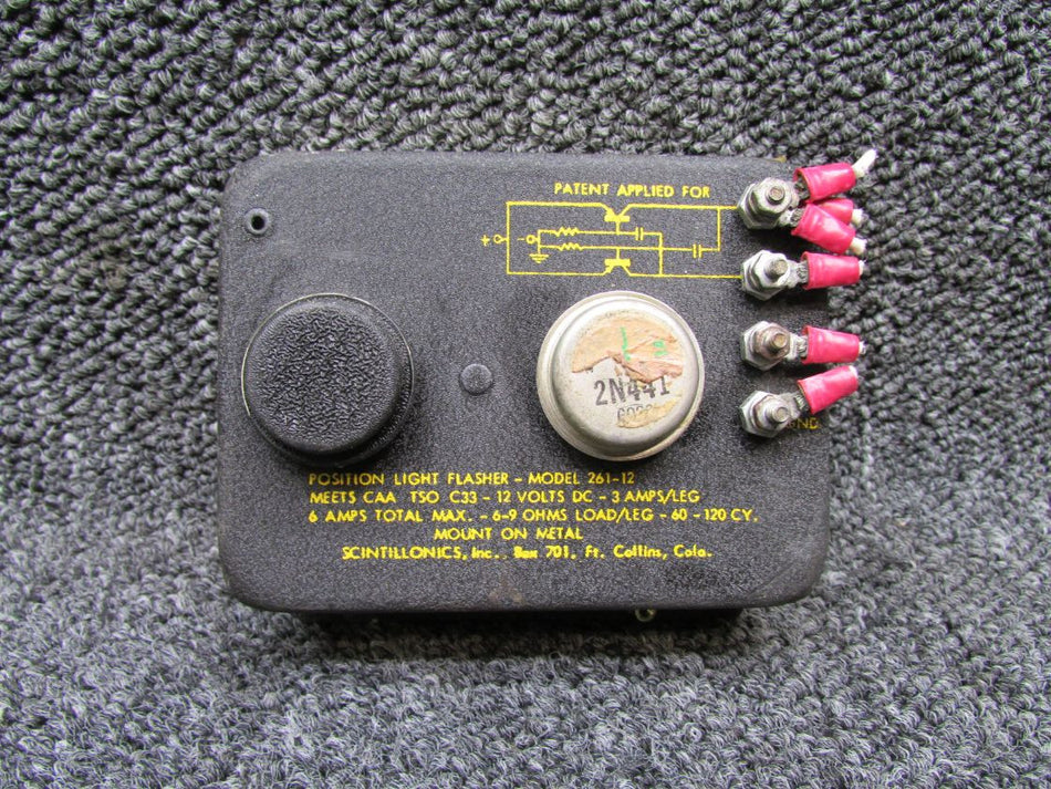 261-12 Scintillonics Position Light Flasher (Volts: 12)