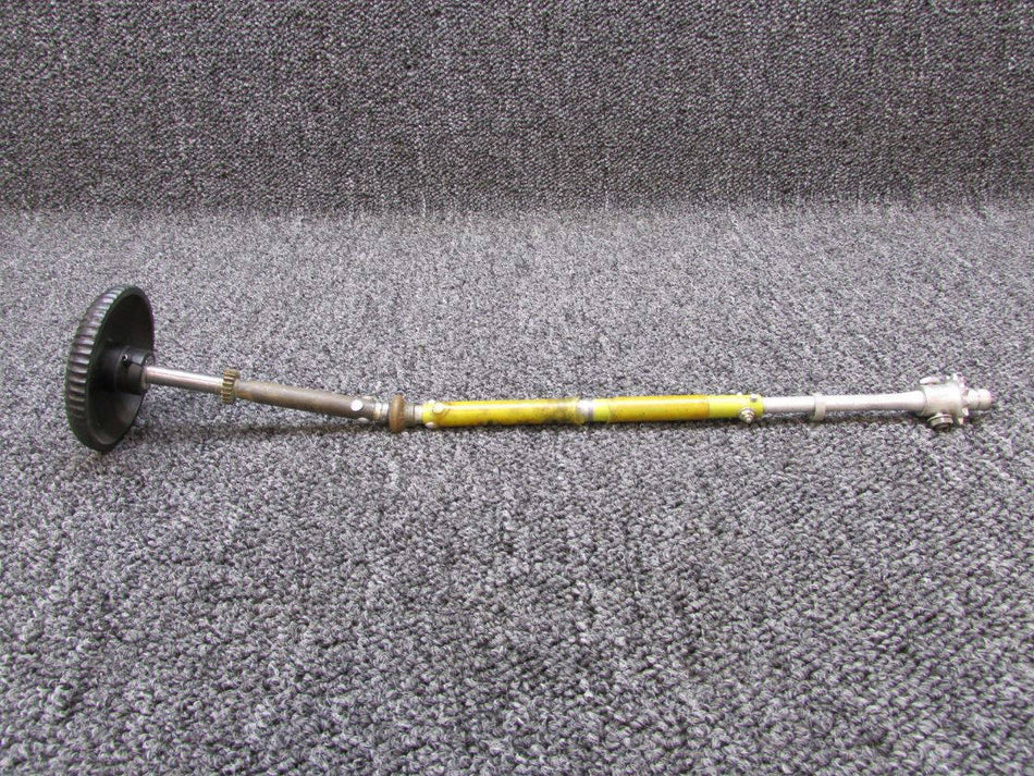 50-524124, 95-324006-71 Beech 95-C55 Aileron Trim Control Knob, Shaft (Cracked)