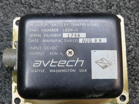 Avtech Corp. 1529-1 Avtech Baterry Temperature Monitor