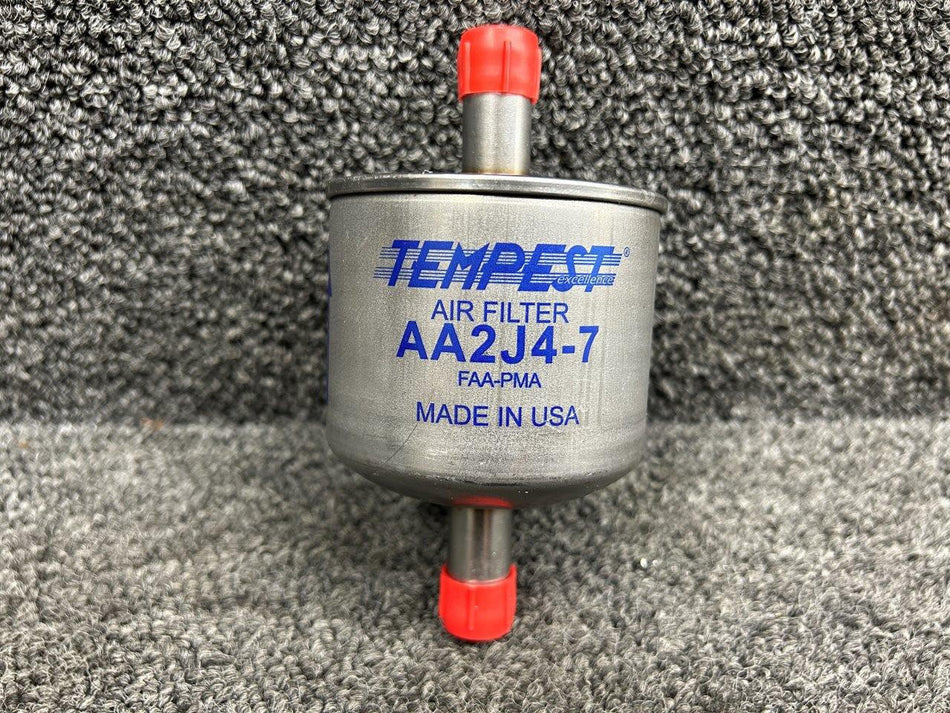 Tempest AA2J4-7 Continental IO-520-C7 Tempest Pneumatic Air Filter (Hours: 5.9)