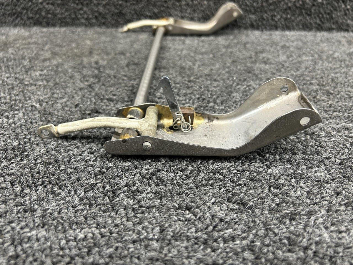 Beechcraft Parts 002-430055-3, 002-430055-5 Beech Openable Window Handle LH with Links and Pin
