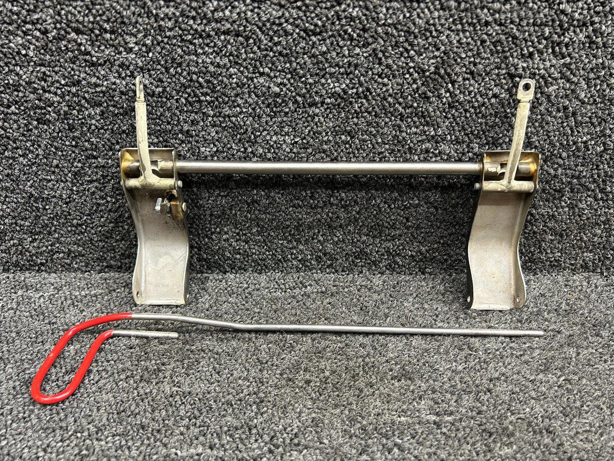 Beechcraft Parts 002-430055-3, 002-430055-5 Beech Openable Window Handle LH with Links and Pin