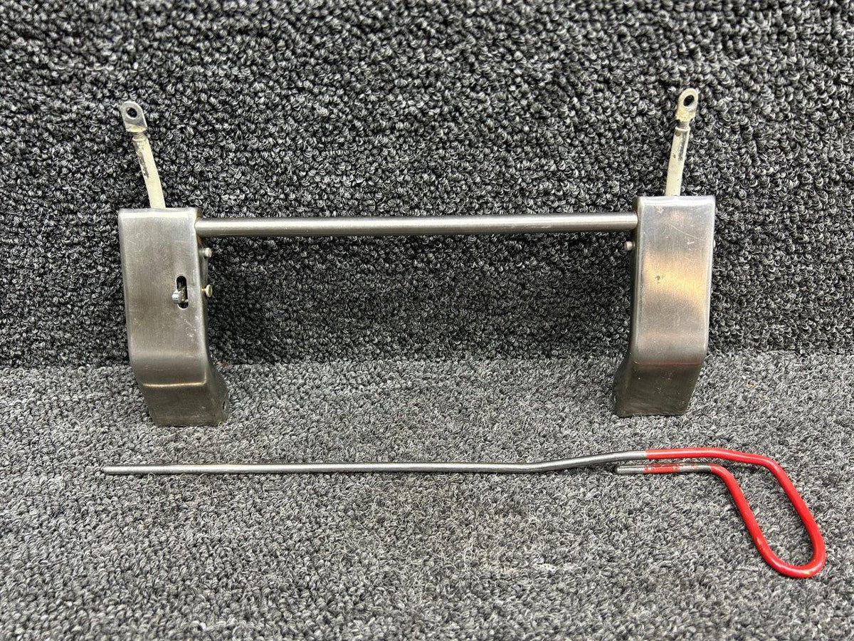 Beechcraft Parts 002-430055-4, 002-430055-5 Beech Openable Window Handle RH with Links and Pin