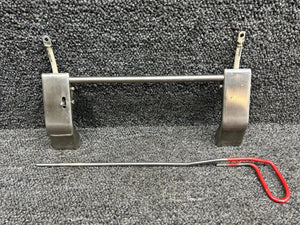 002-430055-4, 002-430055-5 Beech Openable Window Handle RH with Links and Pin