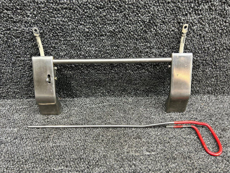 Beechcraft Parts 002-430055-4, 002-430055-5 Beech Openable Window Handle RH with Links and Pin