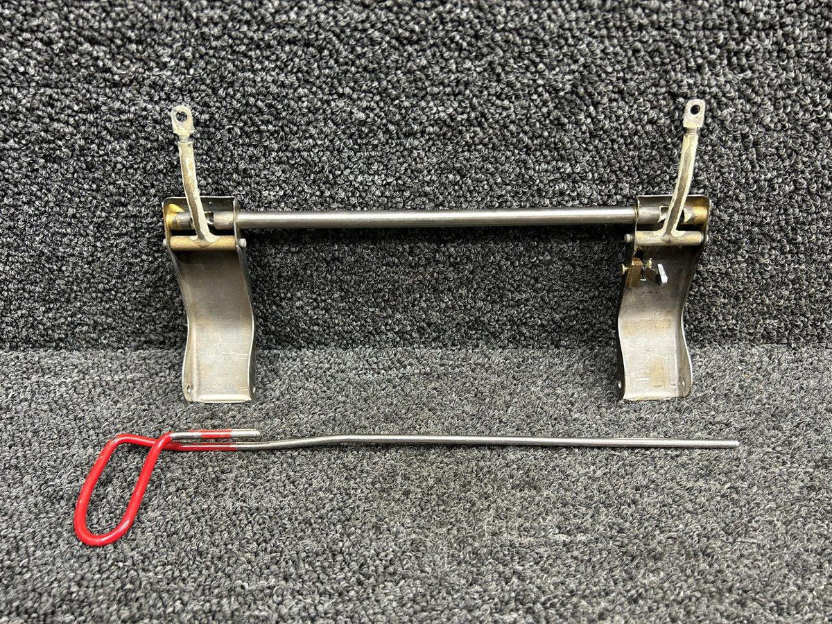 Beechcraft Parts 002-430055-4, 002-430055-5 Beech Openable Window Handle RH with Links and Pin