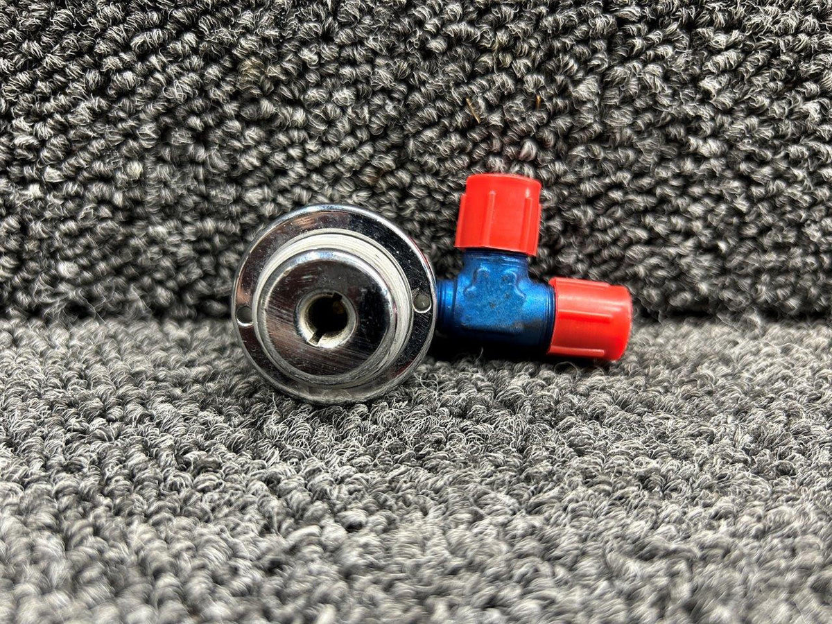 Beechcraft Parts 23599-01 (Use: 23599-11) Beechcraft E-55 Oxygen Outlet Assembly (Curved)