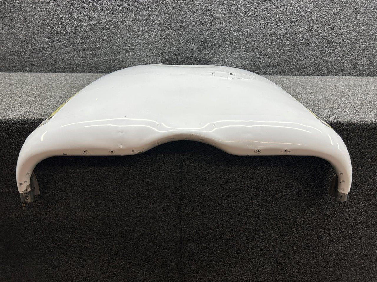 Beechcraft Parts 96-910011-623, 96-910011-612 Beechcraft E-55 Top Cowling with Nose Bug (Damaged)