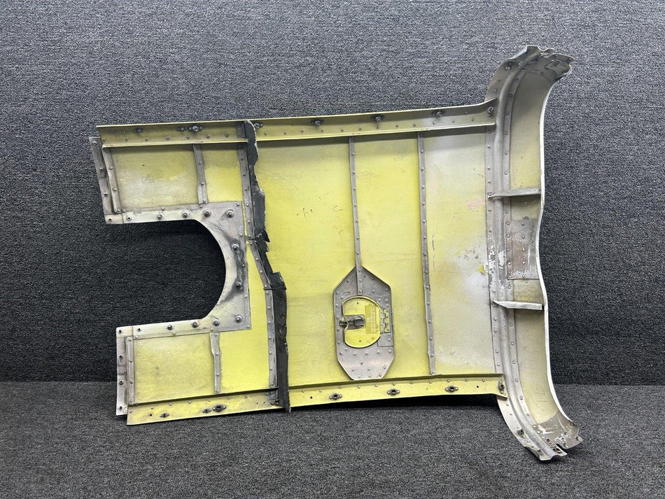 Beechcraft Parts 96-910011-623, 96-910011-612 Beechcraft E-55 Top Cowling with Nose Bug (Damaged)