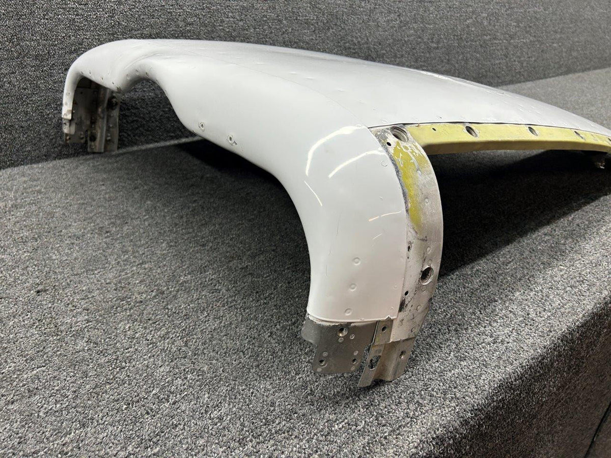 Beechcraft Parts 96-910011-623, 96-910011-612 Beechcraft E-55 Top Cowling with Nose Bug (Damaged)