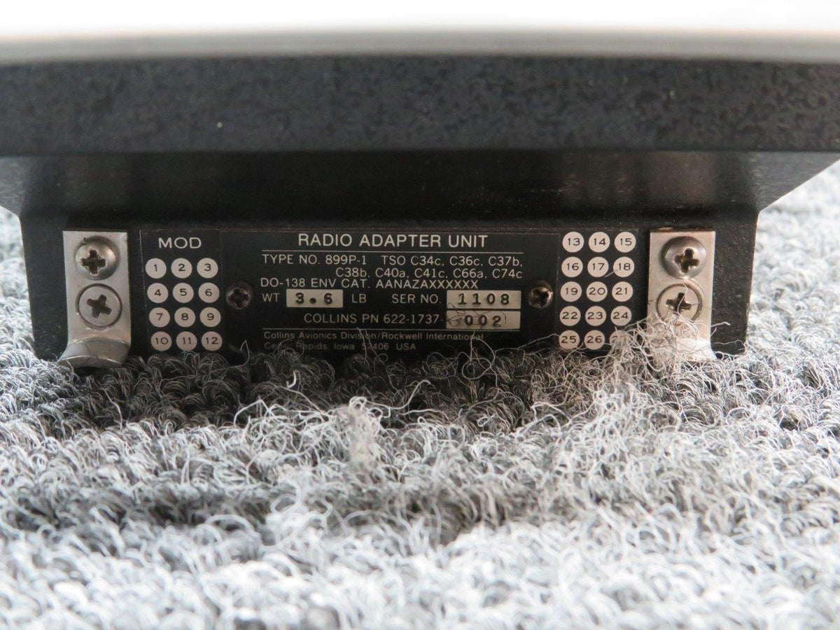Collins 622-1737-002 Collins 899P-1 Radio Adapter Unit