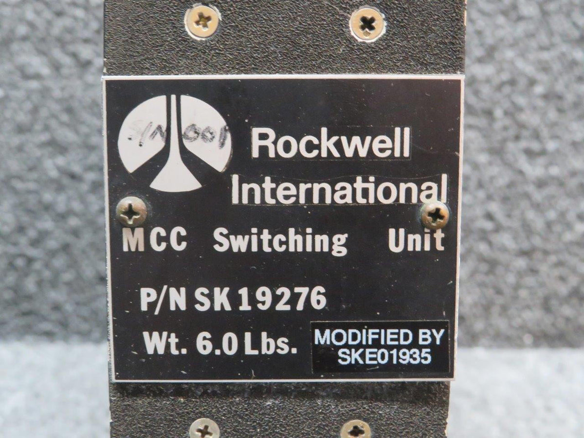 Rockwell SK19276 Rockwell International MCC Switching Unit