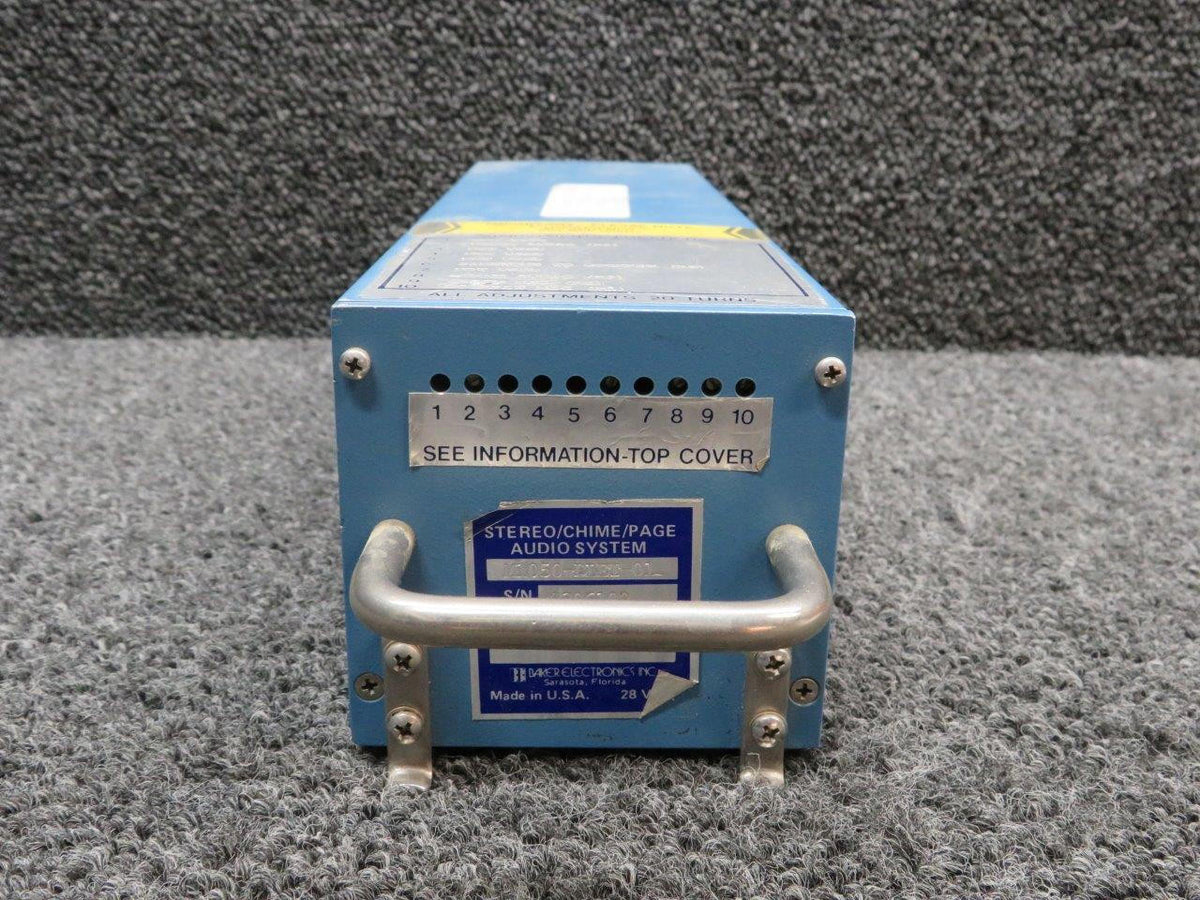 Baker Electronics Inc. M1050-BLET-01 Baker Stereo-Chime-Page Audio System