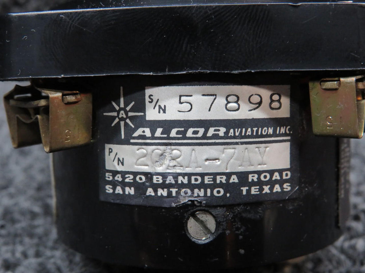 Alcor 202A-7AY, 01-005-1A36 Alcor Exhaust Gas Temperature Indicator with Probe