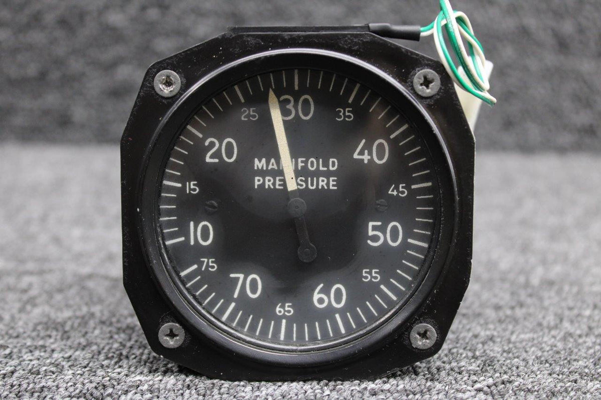 Manning Maxwell & Moore 6948-295 Manning Maxwell and Moore AN5770-3 Manifold Pressure Indicator, Lighted