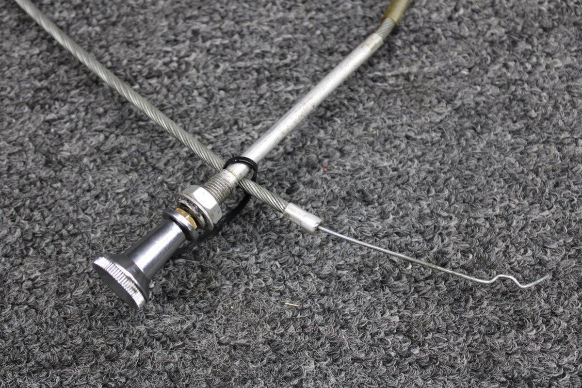 Piper Aircraft Parts 63902-020 Piper PA28-235 Defroster Control Cable (Length: 44”)