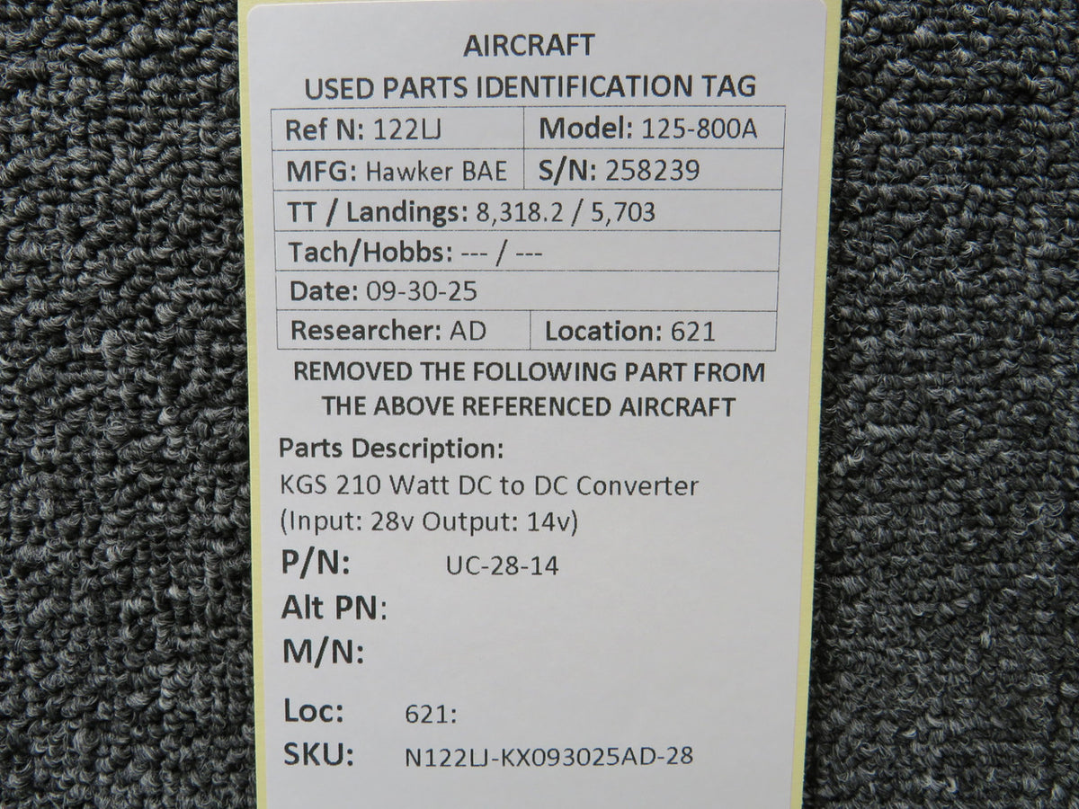 N122LJ-KX093025AD-28JL
