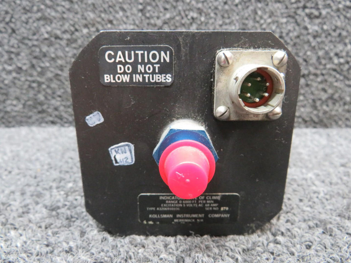 kollsman A3206910106 Kollsman Rate of Climb Indicator (Volts: 5)