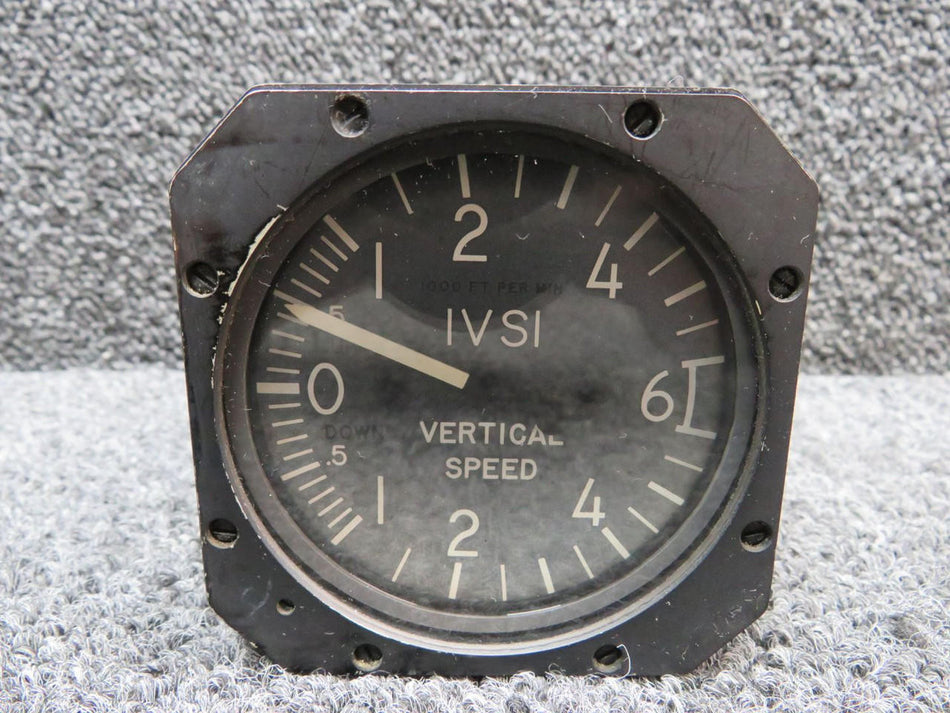 Teledyne SLZ9123 Teledyne D6L Inertial Lead Vertical Speed Indicator (Faded Face)