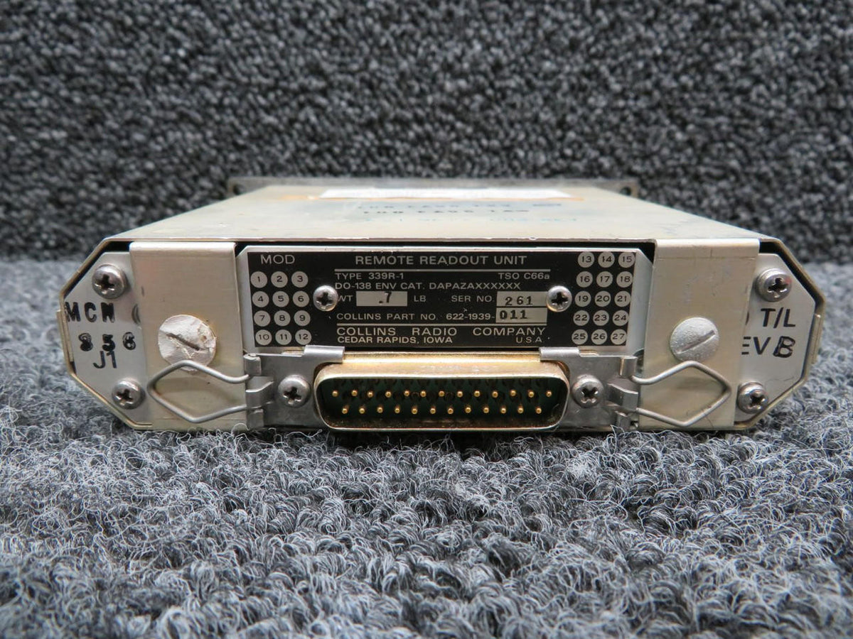 Collins 622-1939-011 Collins 339R-1 Remote Readout Unit