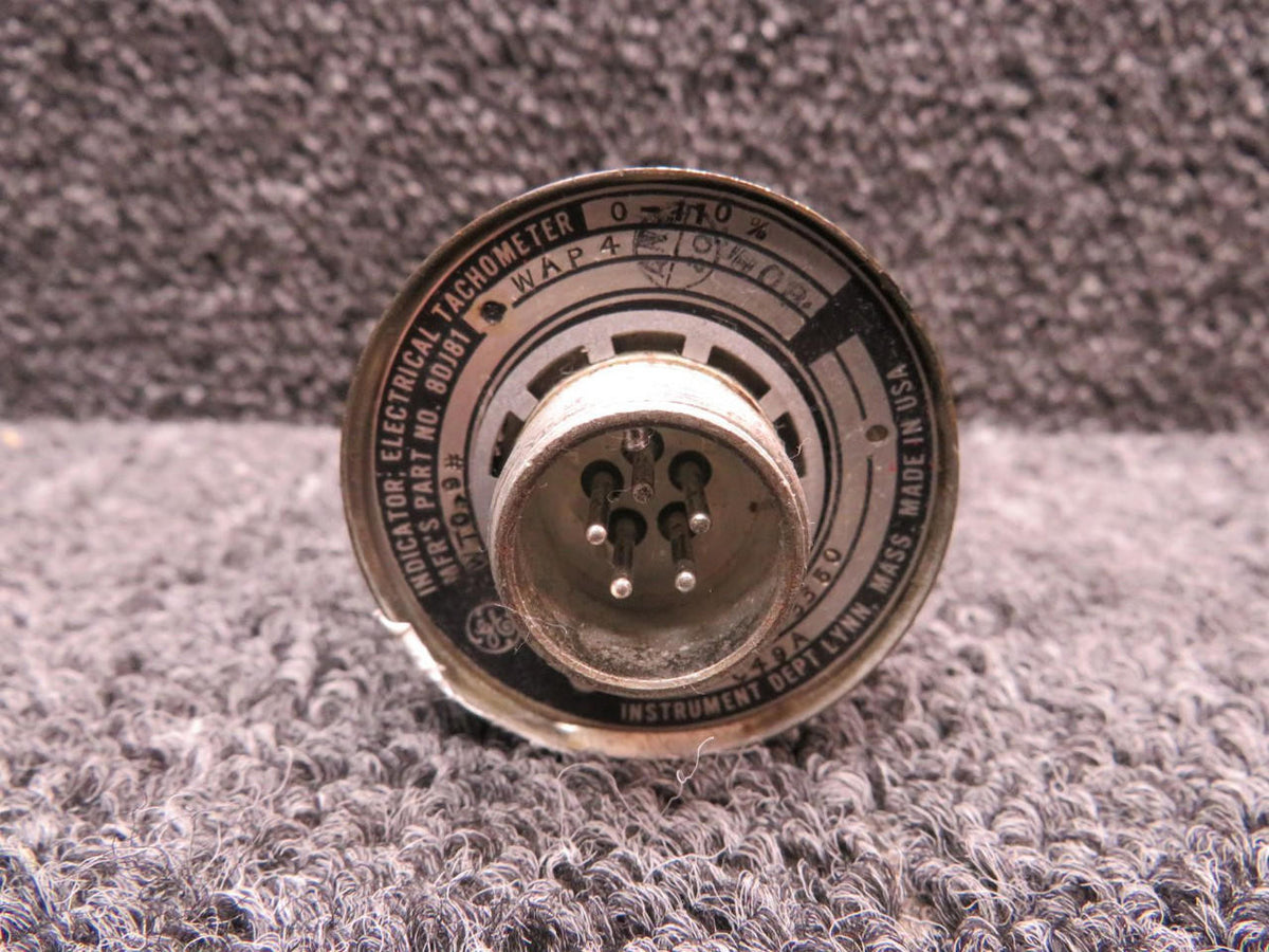 General Electric 8DJ81WAP-4 General Electric Tachometer Indicator