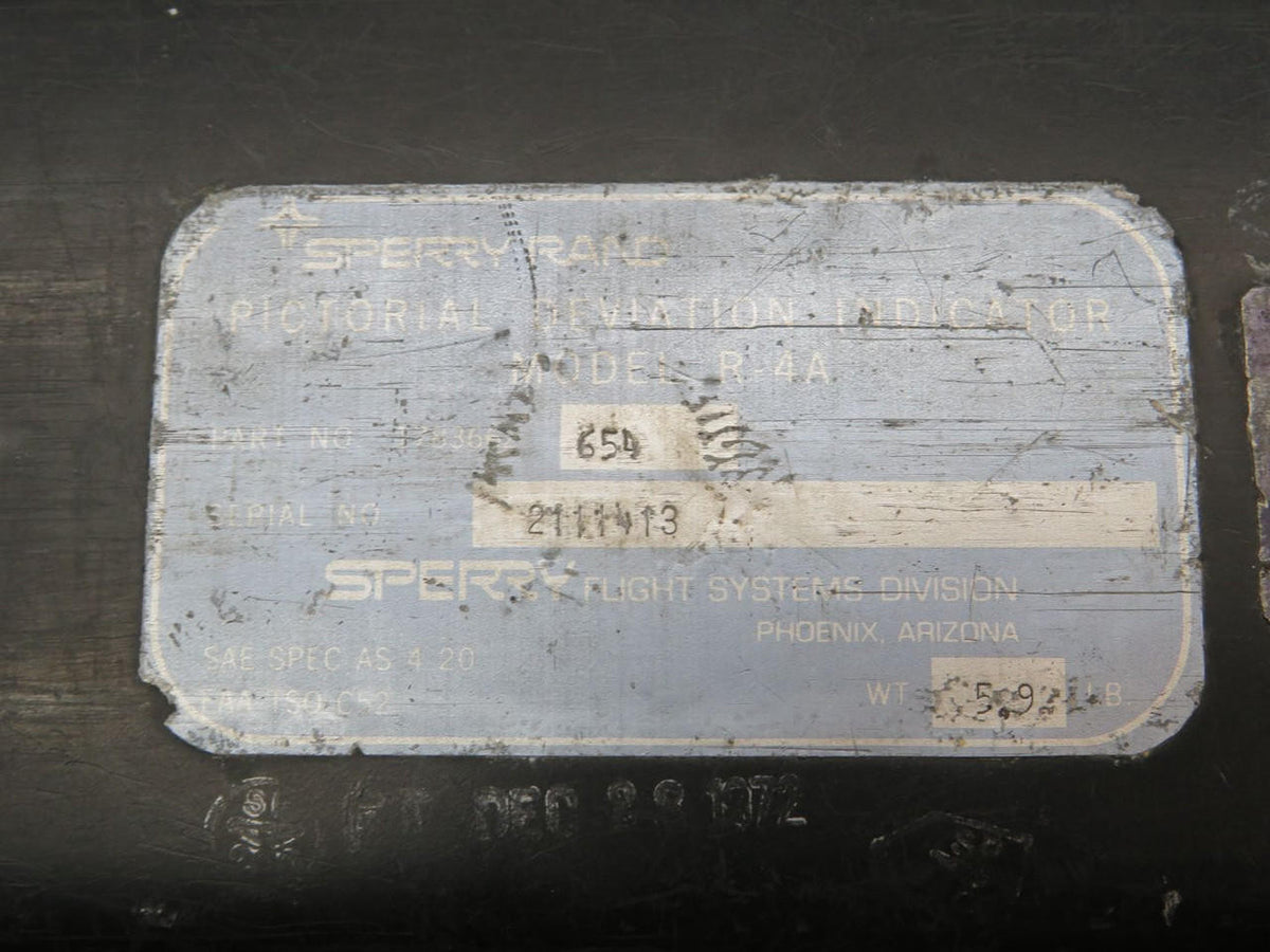 Sperry 1783662-654 Sperry R-4A Pictorial Deviation Indicator (Core)
