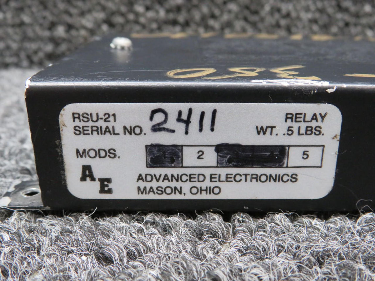 Advanced Electronics RSU-21 Advanced Electronics Relay, Side Mounted Connector with Modifications