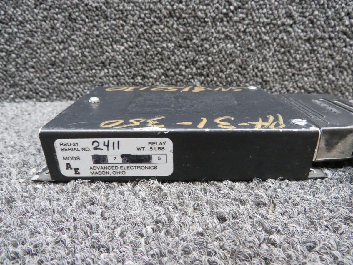 Advanced Electronics RSU-21 Advanced Electronics Relay, Side Mounted Connector with Modifications