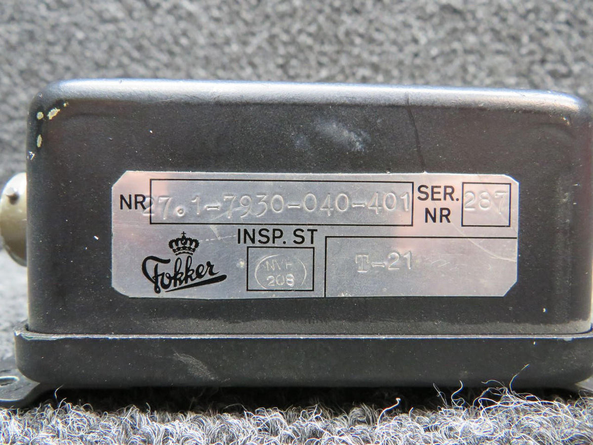 Fokker 27.1-7930-040-40 Fokker Control Box