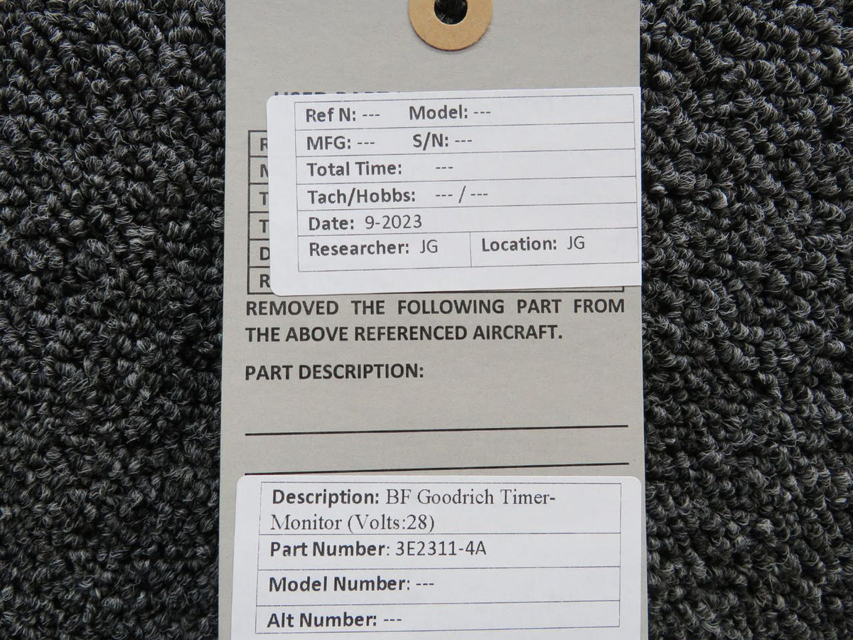Goodrich  3E2311-4A BF Goodrich Timer-Monitor (Volts:28)