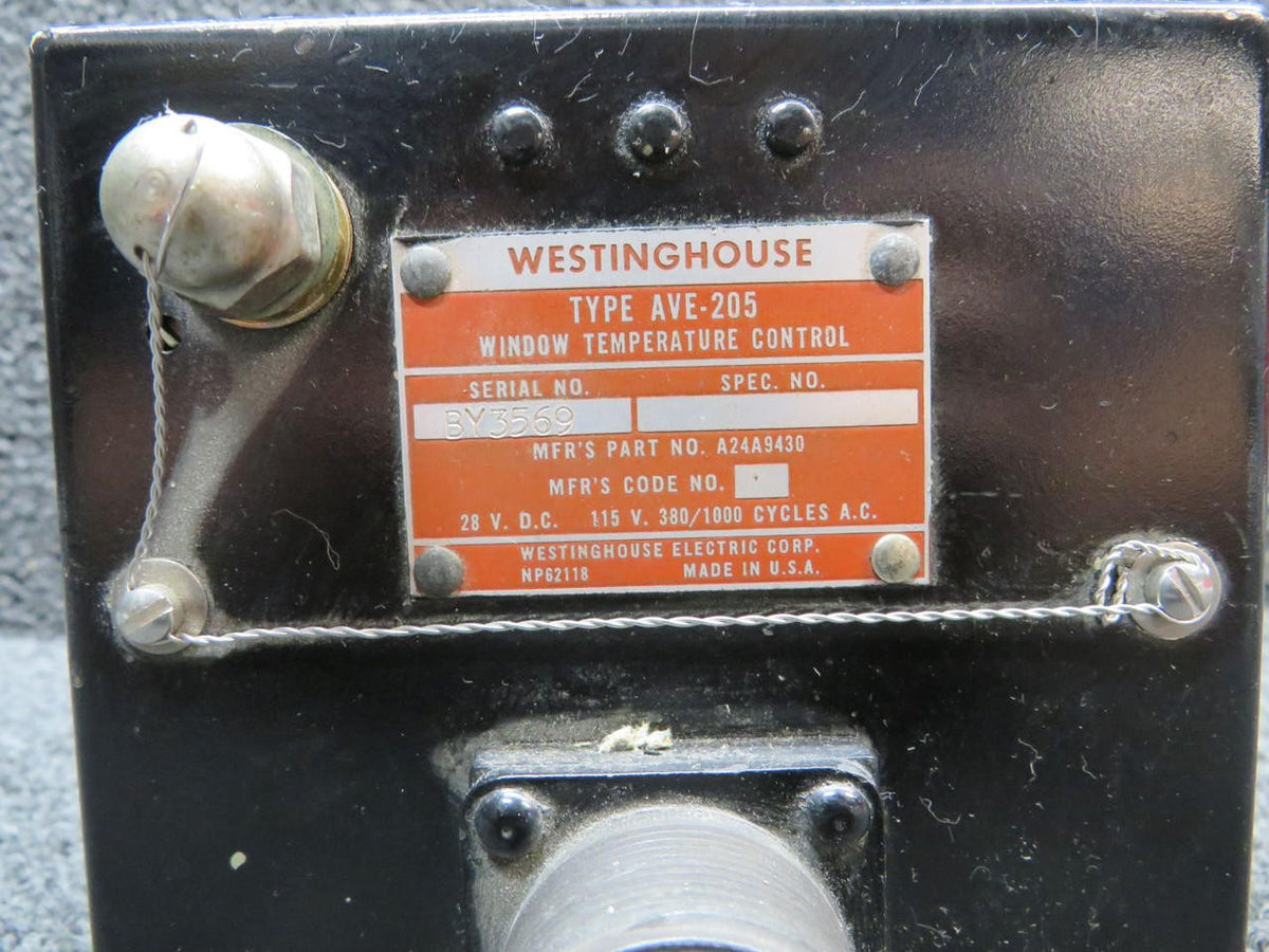 Westinghouse A24A9430 Westinghouse AVE-205 Window Temperature Control