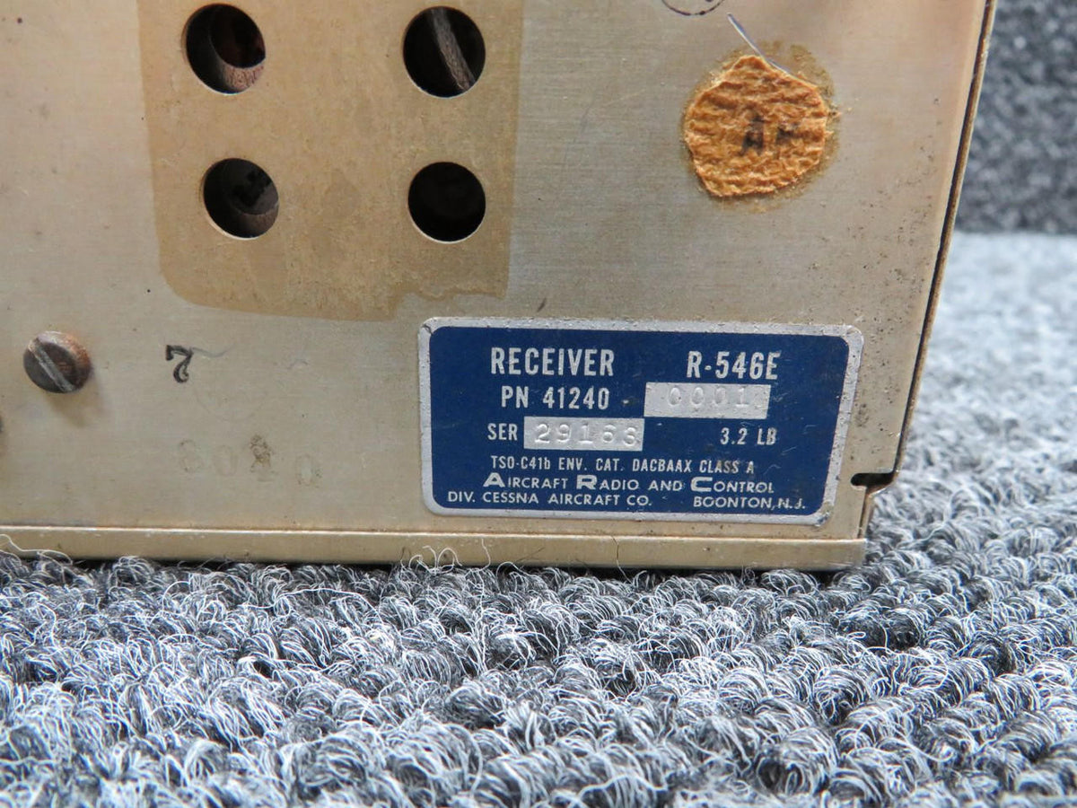 ARC 41240-0001 ARC R-546E Receiver with Modifications (Tan, Cracked Knob) (Core)