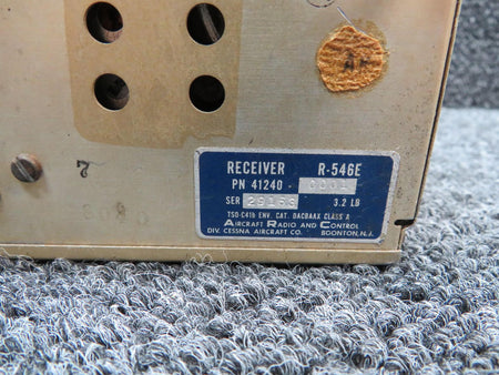 ARC 41240-0001 ARC R-546E Receiver with Modifications (Tan, Cracked Knob) (Core)